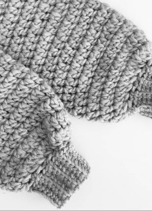 Chunky Balloon Sweater Crochet Pattern