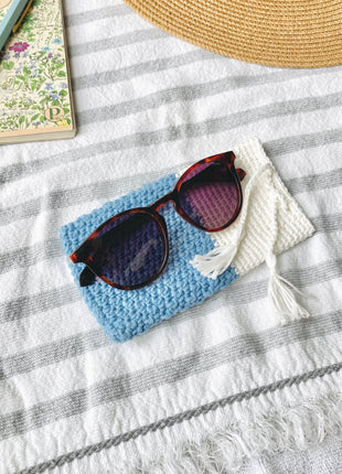 Sunny Sunglass Case Crochet Pattern