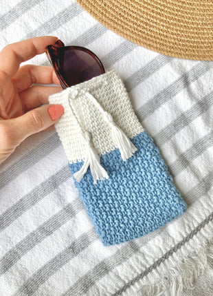 Sunny Sunglass Case Crochet Pattern