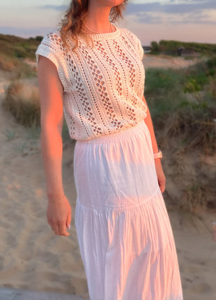 Lotus Lace Top Crochet Pattern