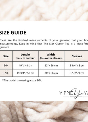 Star Cluster Tee Crochet Pattern