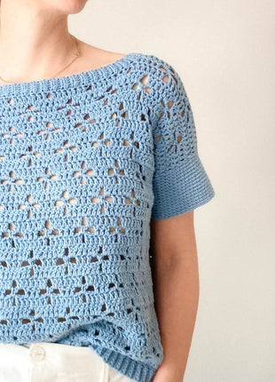 Star Cluster Tee Crochet Pattern