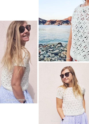 Star Cluster Tee Crochet Pattern