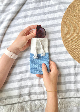 Sunny Sunglass Case Crochet Pattern