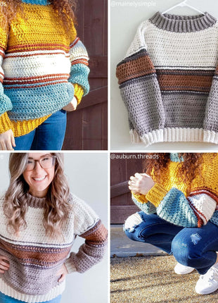 Monday Sweater Crochet Pattern