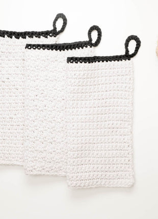 Easy Dishcloths - 3 in 1 Crochet Pattern