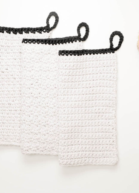 Easy Dishcloths - 3 in 1 Crochet Pattern
