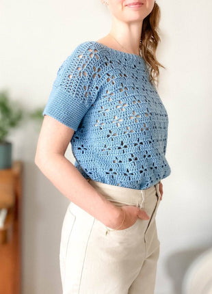 Star Cluster Tee Crochet Pattern