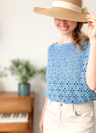 Star Cluster Tee Crochet Pattern