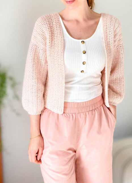 Everyday Easy Crochet Cardigan Pattern